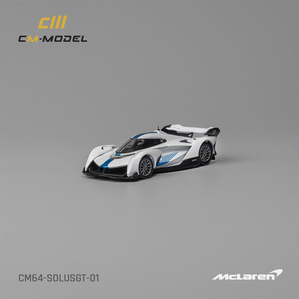 CM 1/64 Mclaren Solus GT White