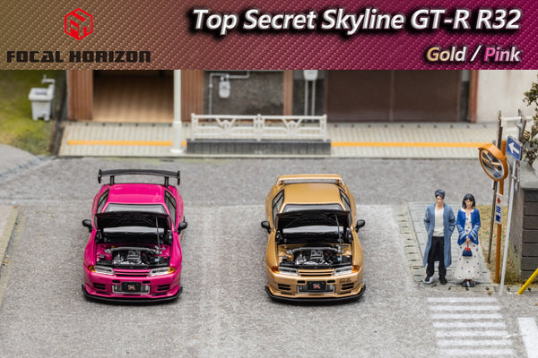 FH 1/64 Top Secret Skyline GT-R R32