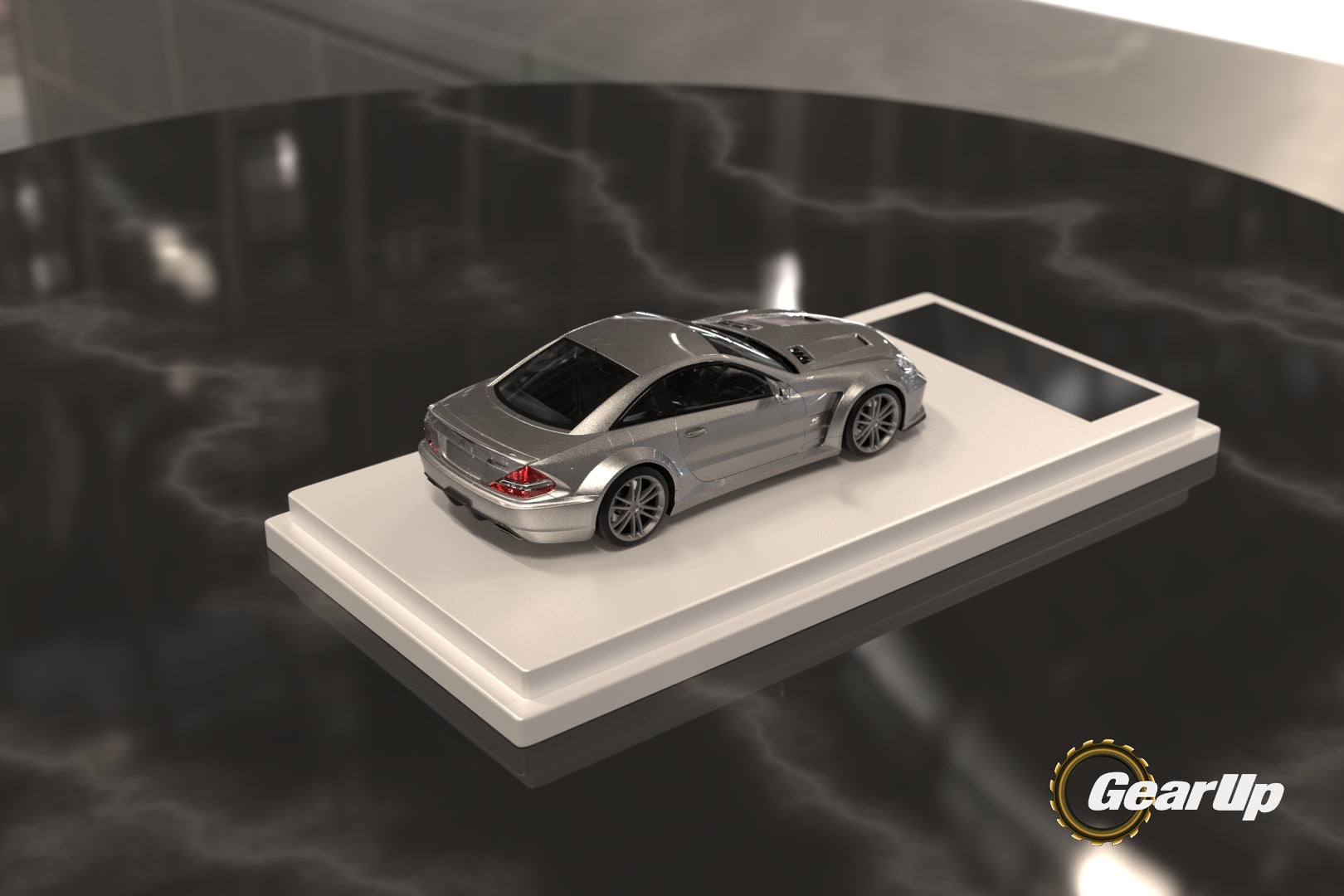 [GEAR UP MODELS] 1/64 L65 AMG Black Series SL Level 5th Generation R230 2008