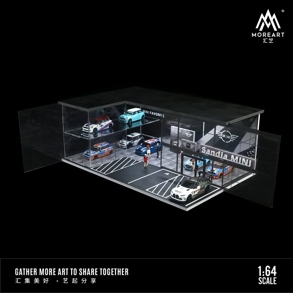 [MOREART] 1/64 Mini 4S Showroom Model