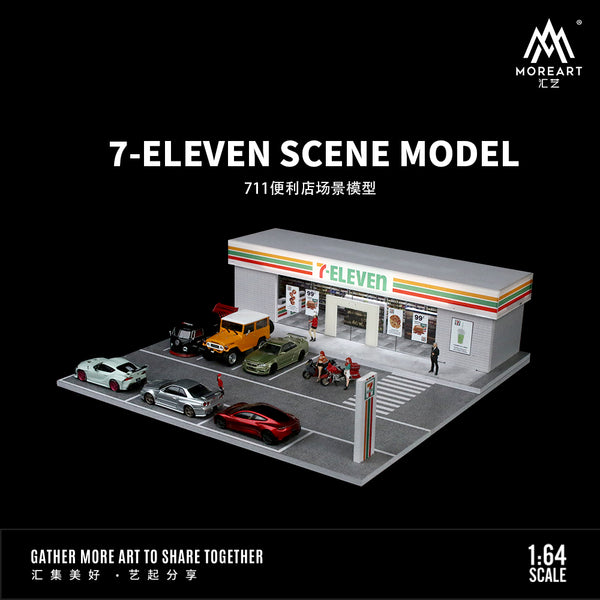 [MOREART] 1/64 7-ELEVEN Scene Model