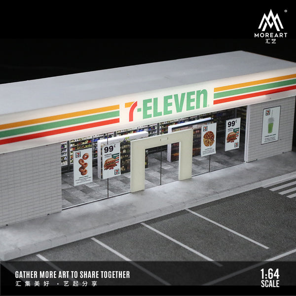 [MOREART] 1/64 7-ELEVEN Scene Model