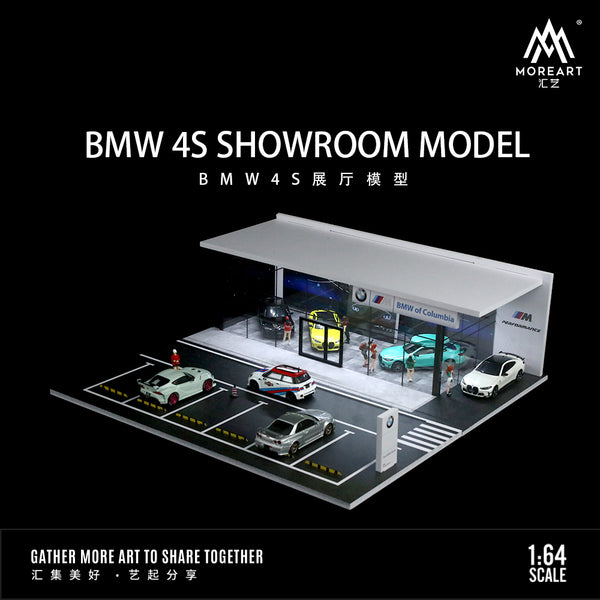 [MOREART] 1/64 BMW 4S Showroom Model