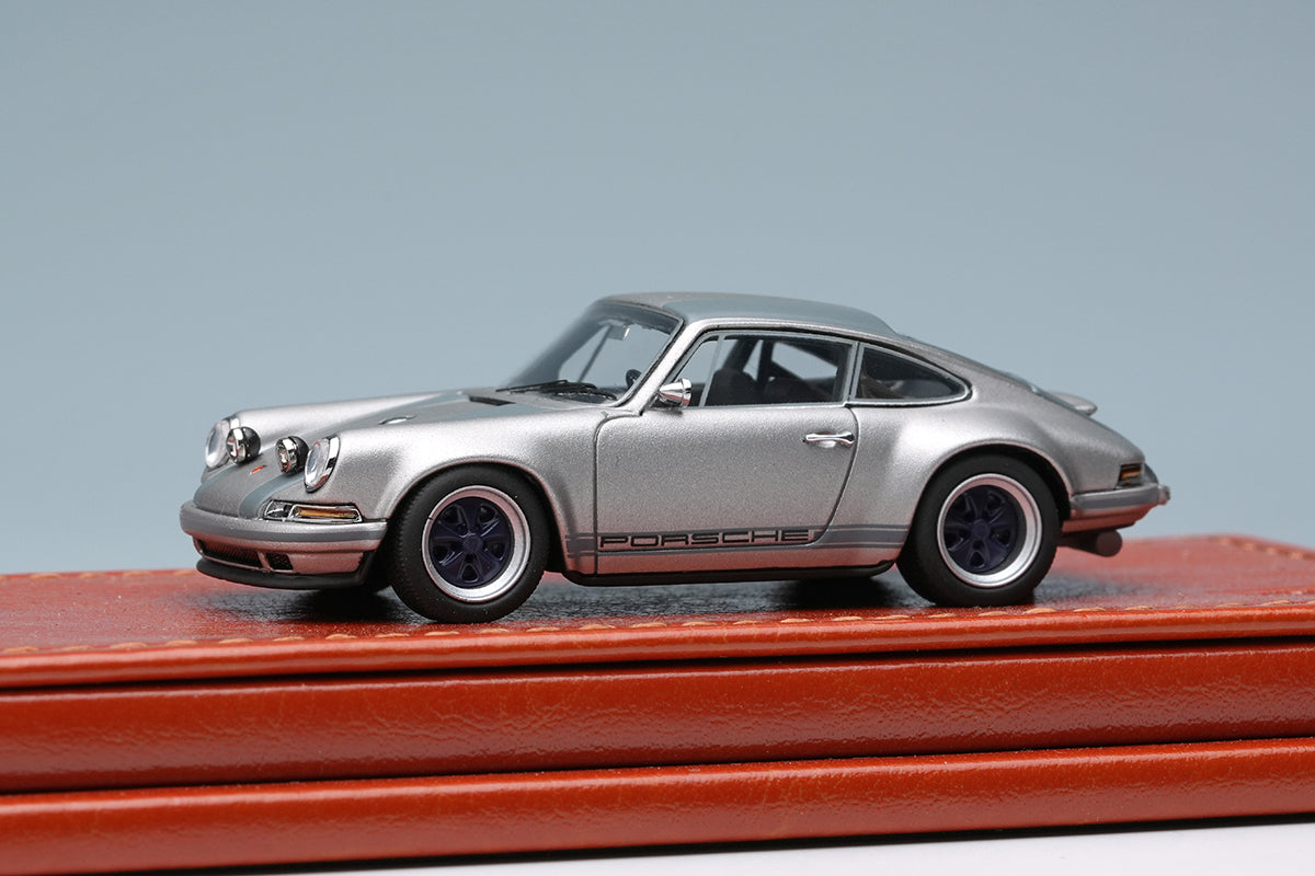 [MAKE UP] 1/64 Singer 911 (964) Coupe - Matte Titanium Silver [TM001L]