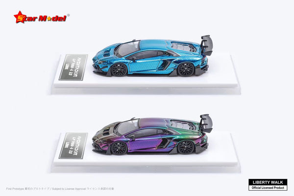 [STAR MODEL] 1/64 Liberty Walk Aventador LP700-4 LBWK 2.0