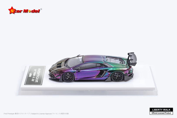 [STAR MODEL] 1/64 Liberty Walk Aventador LP700-4 LBWK 2.0