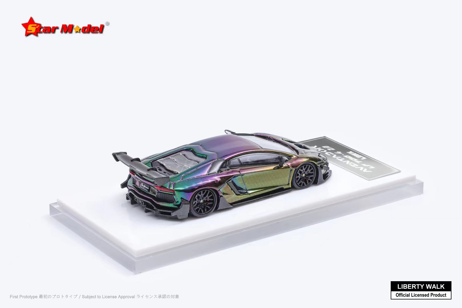 [STAR MODEL] 1/64 Liberty Walk Aventador LP700-4 LBWK 2.0