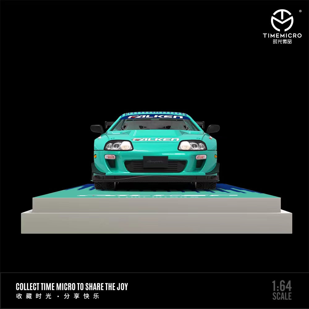 [TIME MICRO] 1/64 Toyota Supra A80Z Falken Livery