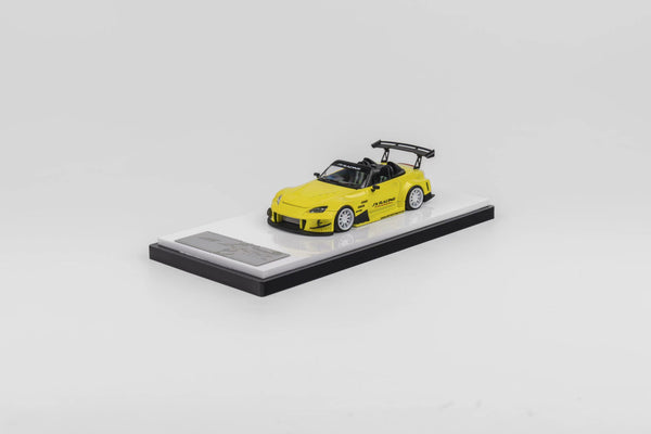 [MICRO TURBO] 1/64 S2000 JS Racing Metallic Yellow