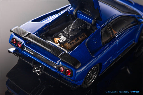 [STANCE HUNTERS] 1/64 Diablo GT 1998 Metallic Blue