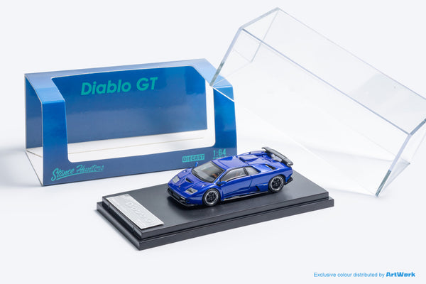 [STANCE HUNTERS] 1/64 Diablo GT 1998 Metallic Blue