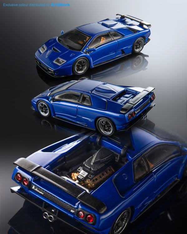 [STANCE HUNTERS] 1/64 Diablo GT 1998 Metallic Blue