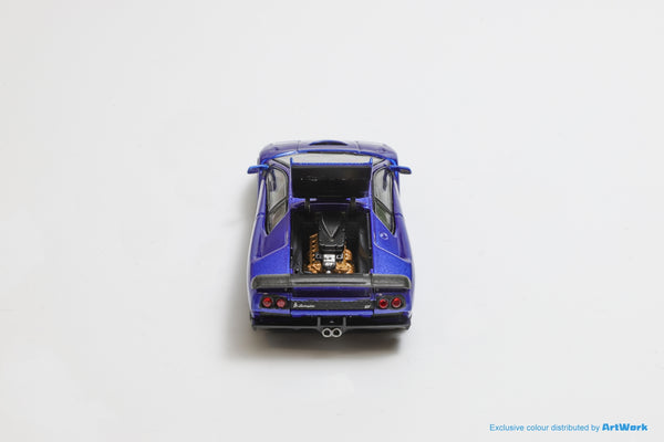 [STANCE HUNTERS] 1/64 Diablo GT 1998 Metallic Blue