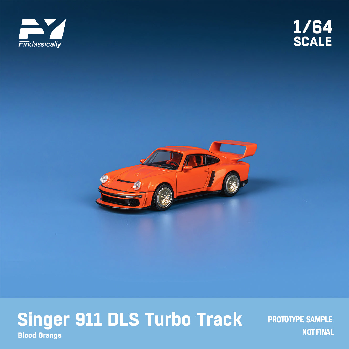 [FINCLASSICALLY] 1/64 Singer DLS Turbo