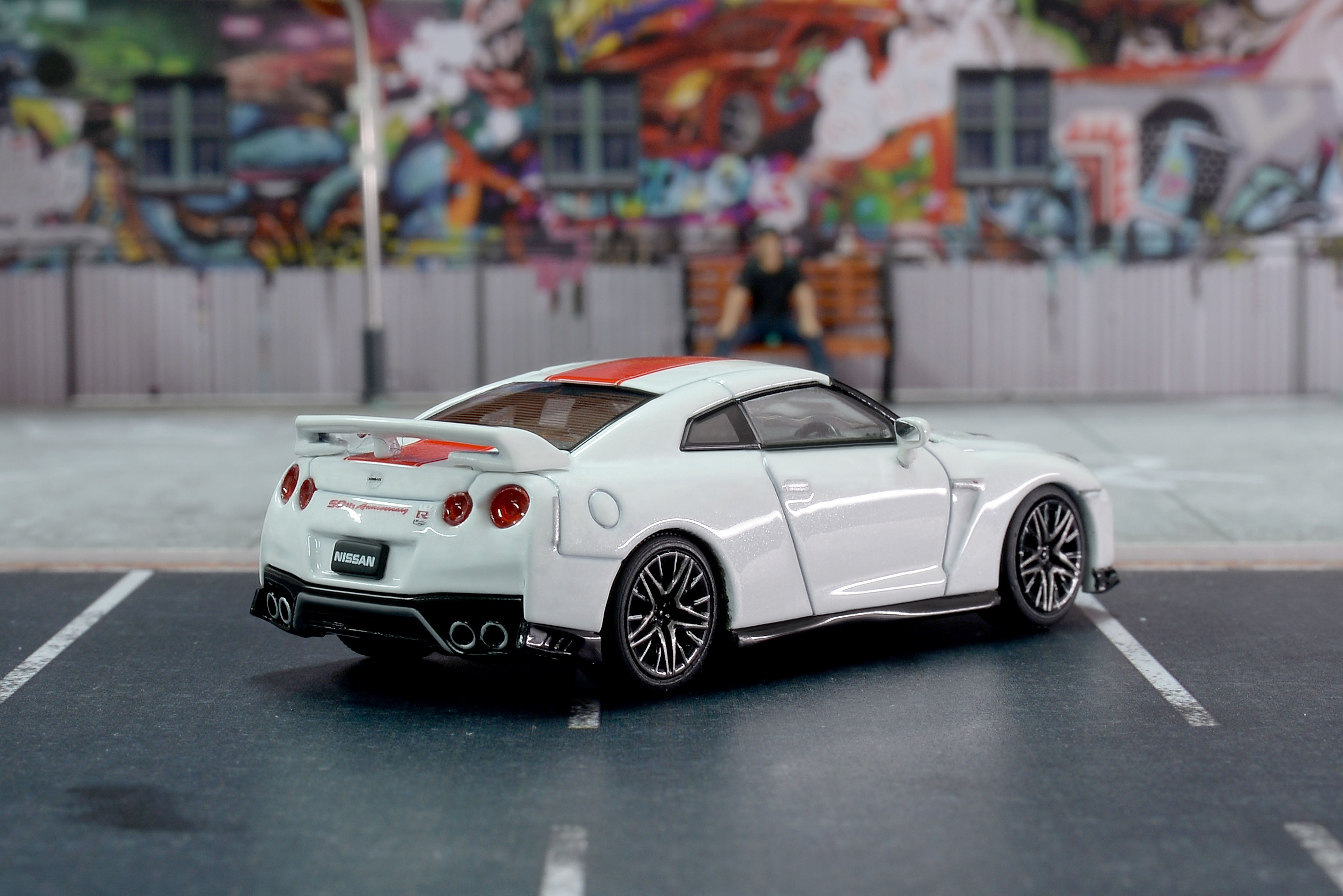 [MOTORHELIX] 1/64 Nissan GT-R (R35) 50th Anniversary [Limited 999 pcs]