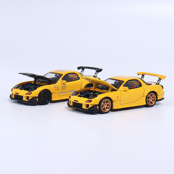 BSC 1/64 Mazda RX-7 (FD3S) Initial D Yellow