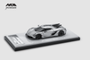 HKM 1/64 Koenigsegg Jesko Absolut - Chrome Silver