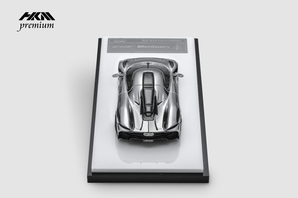 [HKM] 1/64 Koenigsegg Jesko Absolut - Chrome Silver