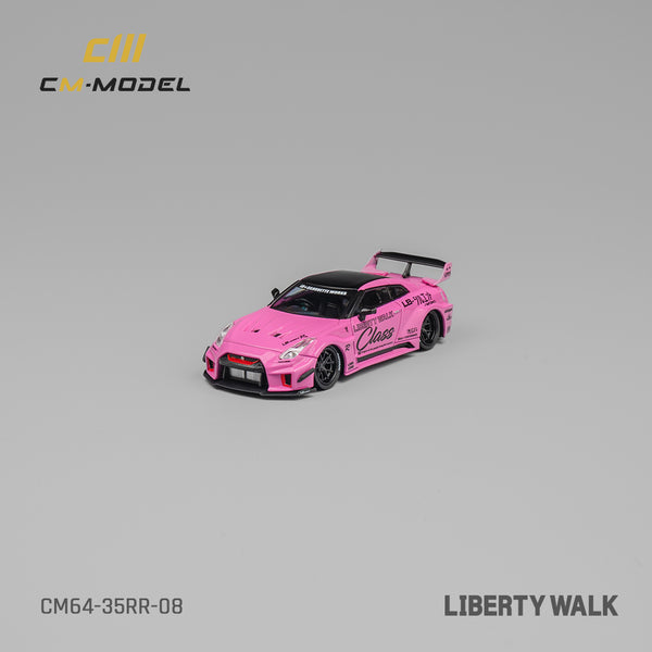 CM 1/64 Nissan LBWK 35GT-RR Pink