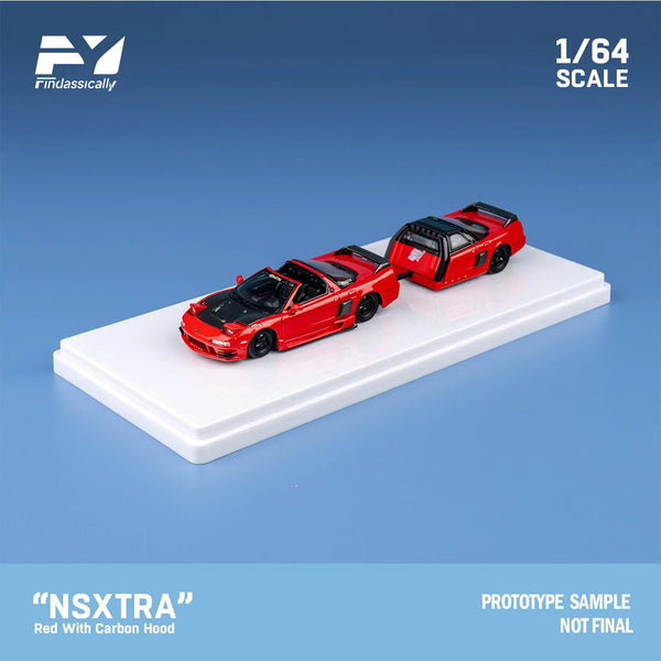 Finclassically 1/64 NSXTRA with Carbon Bonnet and Full Accessories