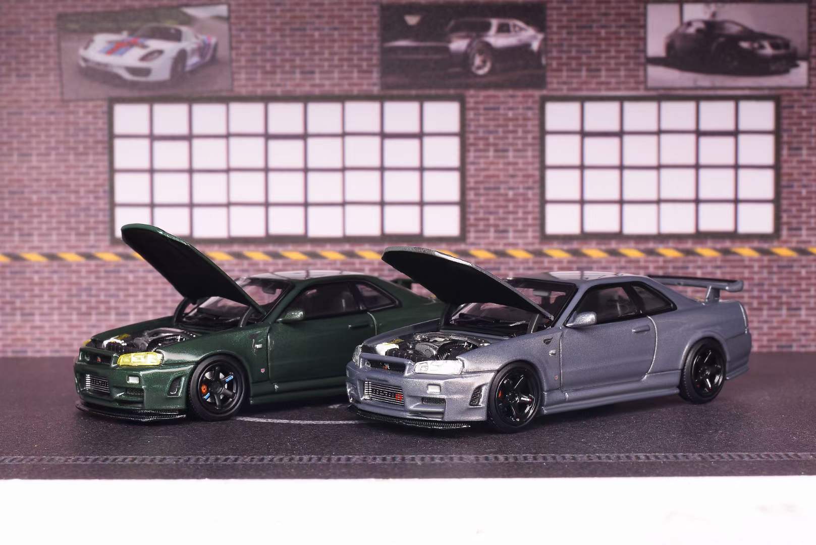 Motorhelix 1/64 Nissan Skyline GT-R (R34) NISMO CRS Version