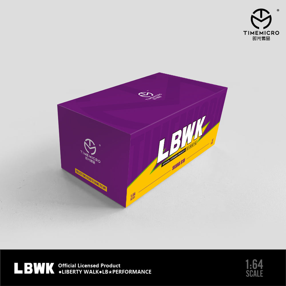 [TIME MICRO] 1/64 LBWK S15 Purple Lightning Livery