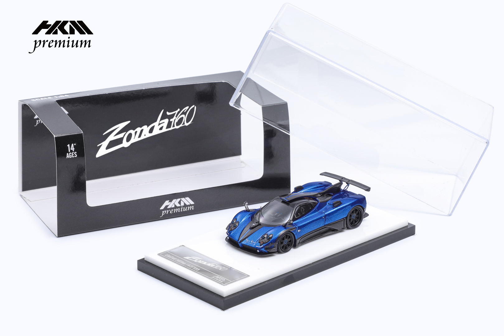 [HKM] 1/64 Zonda 760, LH Customised Version - Blue