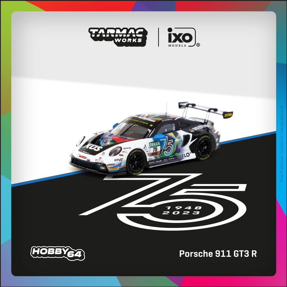 [TARMAC WORKS] 1:64 Porsche 911 GT3 R DTM 2023 Ayhancan Güven - HOBBY64