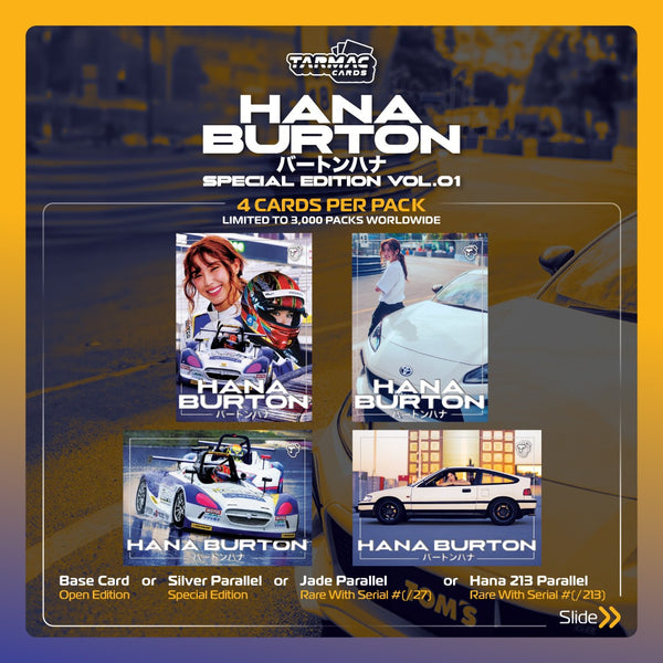 [TARMAC WORKS] 1:64 Hana Burton Special Edition Vol.01 - Tarmac Cards