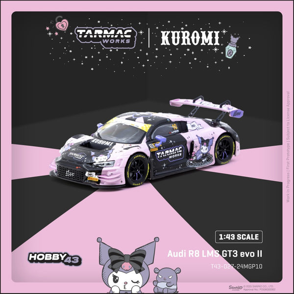[TARMAC WORKS] 1:43 Audi R8 LMS GT3 Evo II Macau GT Cup - FIA GT World Cup 2024 Uno Racing Adderly Fong