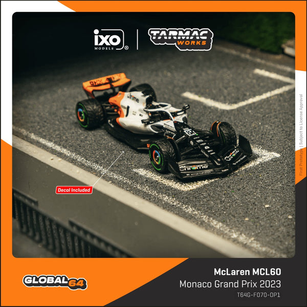 [TARMAC WORKS] 1:64 McLaren MCL60 Monaco Grand Prix 2023 Oscar Piastri