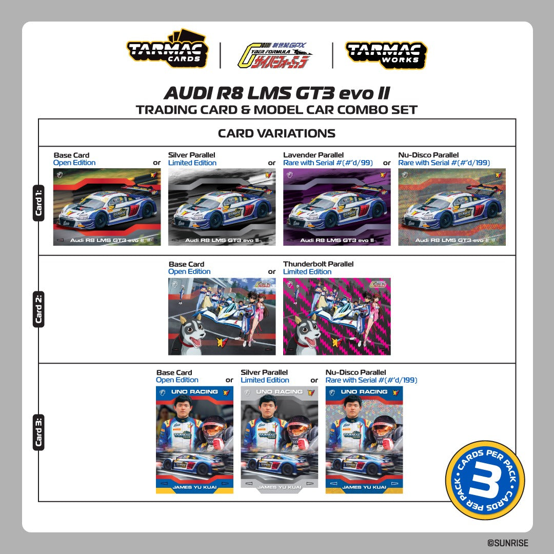[TARMAC WORKS] 1:64 Audi R8 LMS GT3 Evo II Macau GT Cup - FIA GT World Cup 2024 Uno Racing James Yu