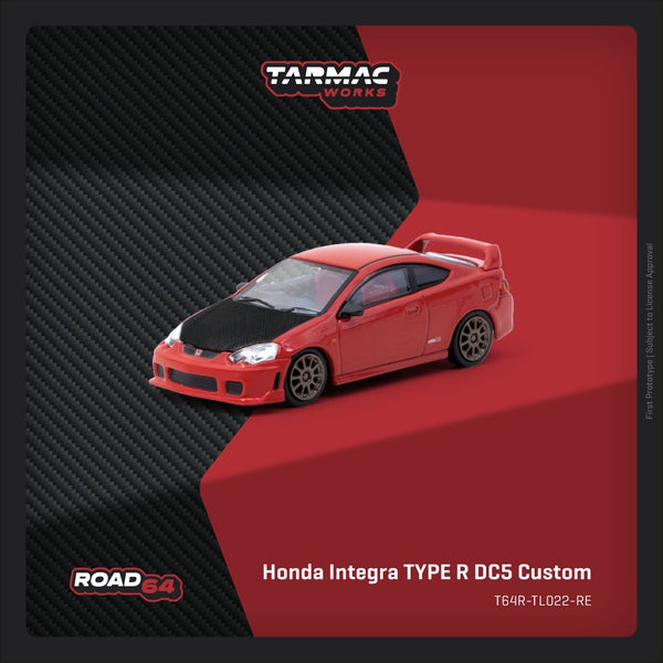 [TARMAC WORKS] 1:64 Honda Integra Type R DC5 Custom Red