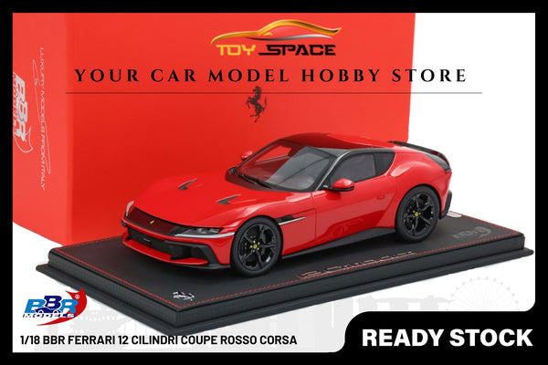 [BBR MODELS] 1:18 Ferrari 12Cilindri Coupe Rosso Corsa