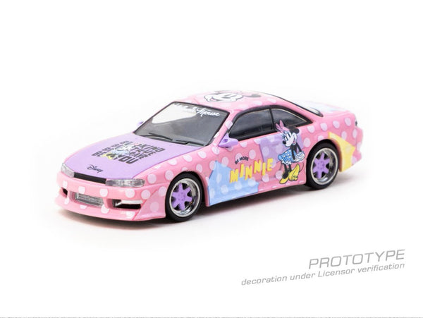 [TARMAC WORKS] 1:64 VERTEX Silvia (S14) Minnie Mouse