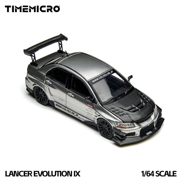 [TIME MICRO] 1:64 Mitsubishi Lancer Evolution IX Silver
