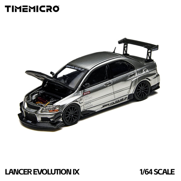 [TIME MICRO] 1:64 Mitsubishi Lancer Evolution IX Silver