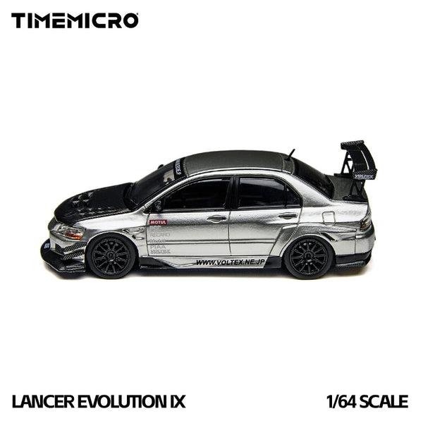 [TIME MICRO] 1:64 Mitsubishi Lancer Evolution IX Silver