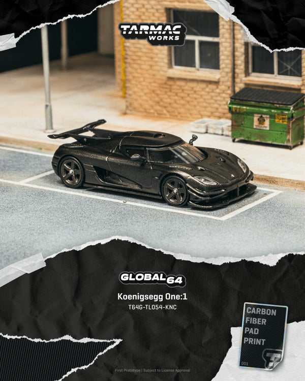 [TARMAC WORKS] 1:64 Koenigsegg One:1 KNC