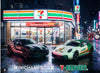 [MINICHAMPS] 1:64 Porsche 911 GT3 2026 7-Eleven Limited Edition White/Green