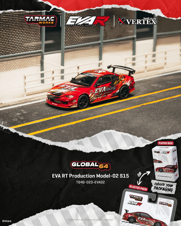[TARMAC WORKS] 1:64 Eva RT Production Model-02 S15