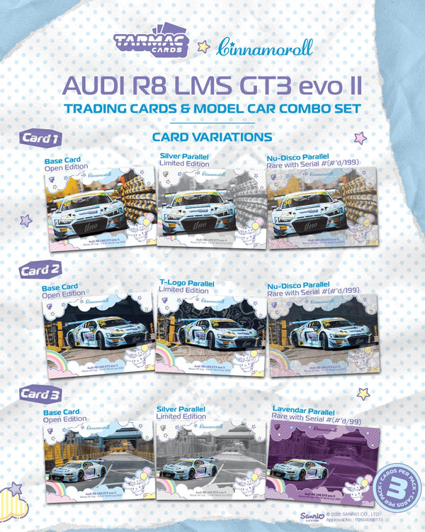 [TARMAC WORKS] 1:64 Audi R8 LMS GT3 Evo II Macau GT Cup - FIA GT World Cup 2025 Uno Racing Adderly Fong
