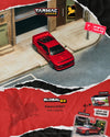 [TARMAC WORKS] 1:64 Kimera EVO37 Red - Toy Space Diecast Online Store Singapore