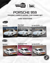 [TARMAC WORKS] 1:64 Porsche 959 White - Toy Space Diecast Online Store Singapore