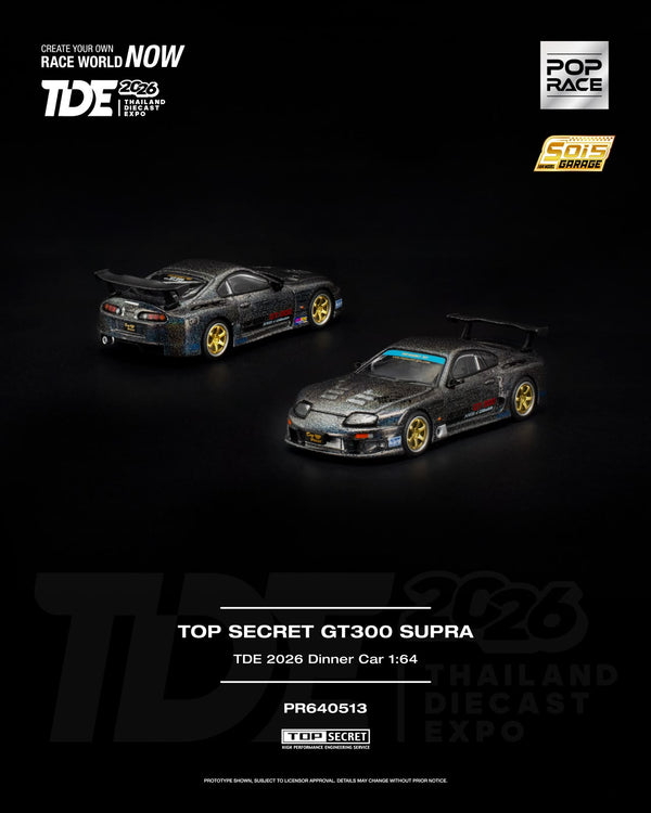 [POP RACE x INNO64] 1:64 Dinner Car Set [Thailand Diecast Expo 2026 Event Edition]