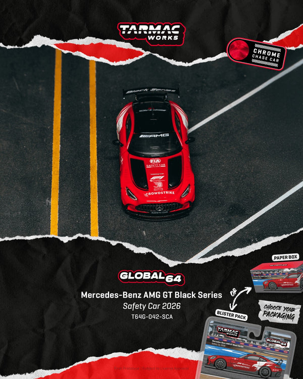 [TARMAC WORKS] 1:64 Mercedes-Benz AMG GT Black Series Safety Car 2026