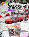 [TARMAC WORKS] 1:64 LB-Kaido Works Nissan R32 Skyline Hong Kong Taxi HKTS Event Exclusive - Toy Space Diecast Online Store Singapore