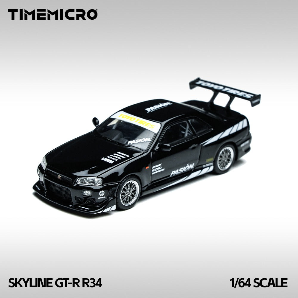 [TIME MICRO] 1:64 Nissan Skyline GT-R R34 