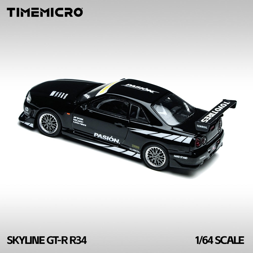[TIME MICRO] 1:64 Nissan Skyline GT-R R34 