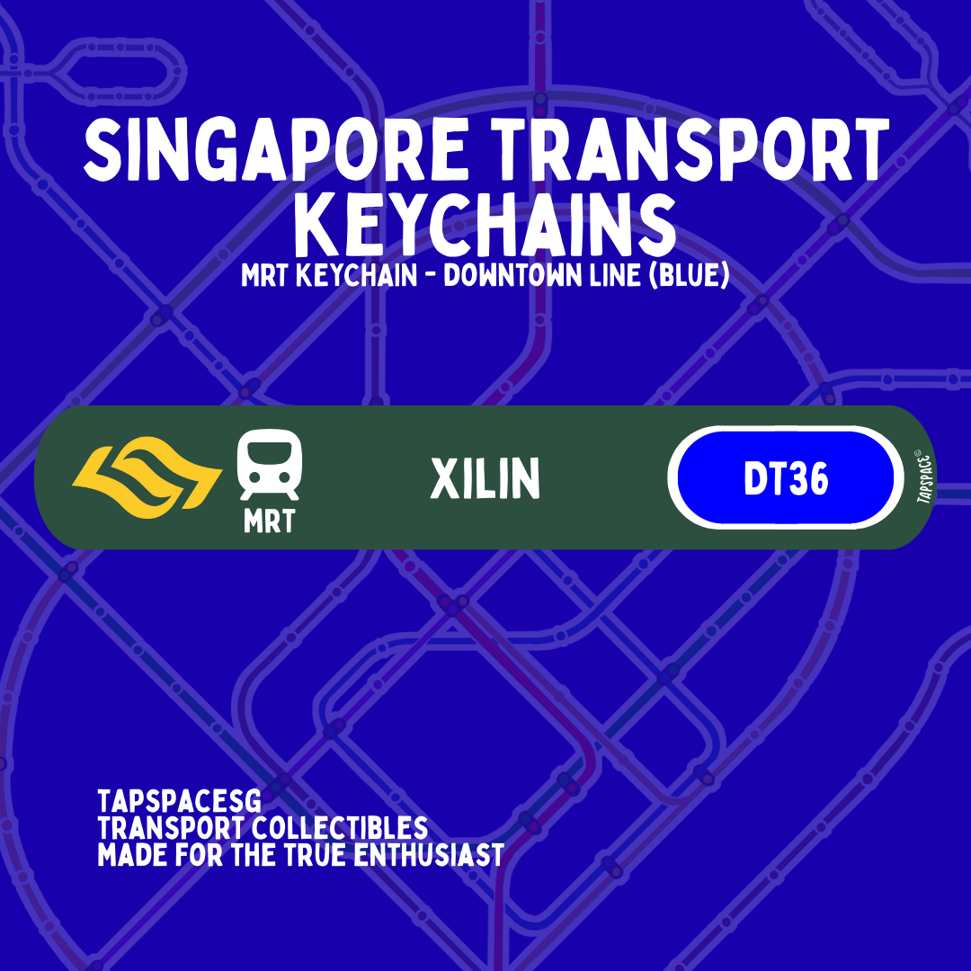 Xilin MRT Station Keychain